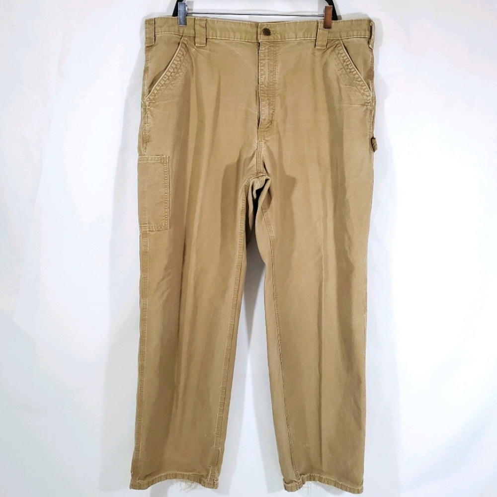 Carhartt Duck Canvas Carpenter Work Pants Dungaree - image 1